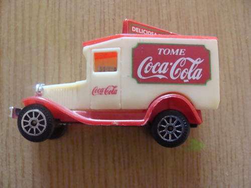 Collectible Coca Cola delivery van toy car