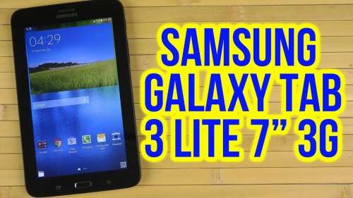 Samsung Galaxy Tab 3 Lite - Black - BRAND NEW in Box