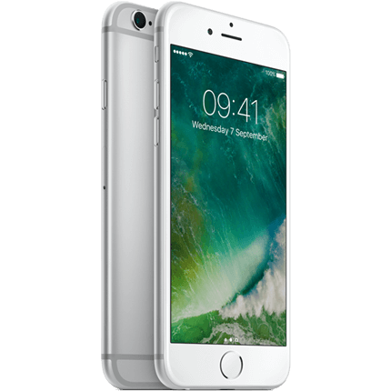 iPhone 6s - 64GB - Silver - With Box - As New Condition with Extra's