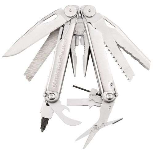 Leatherman Wave 2 - Silver - Authentic - Stainless Steel - Brand New Condition with Pouch in Box