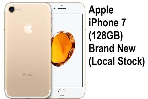 Brand New Apple iPhone 7 - Silver - 128GB - BRAND NEW - ORIGINAL LOCAL STOCK