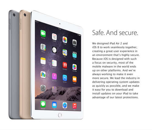 Apple iPad Air 2 - Space Grey -WiFi- 16GB - Retina - Latest iOS - FingerPrint Scanner