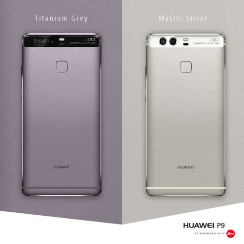 Huawei P9 - 32GB - Mystic Silver - 3GB Ram - Dual Camera - Leica - High End Version with NFC