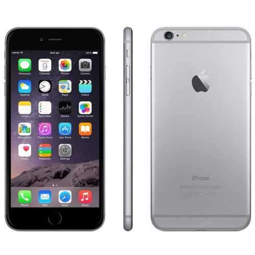 Apple iPhone 6 Plus - Silver  and White- 16GB With Box  and all accessories