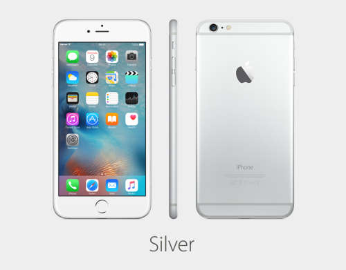 Apple iPhone 6 Plus - Silver  and White- 16GB With Box  and all accessories