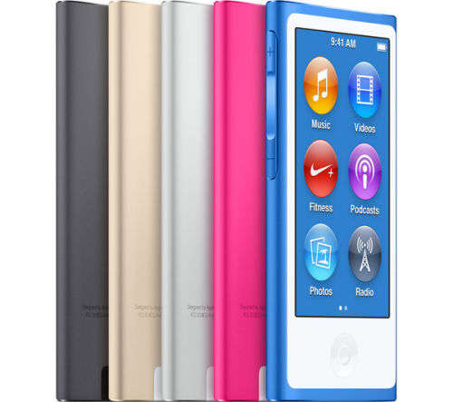 Apple iPOD NANO 7TH GENERATION -16GB- Black - Authentic Apple - Perfect For Fitness with Bluetooth