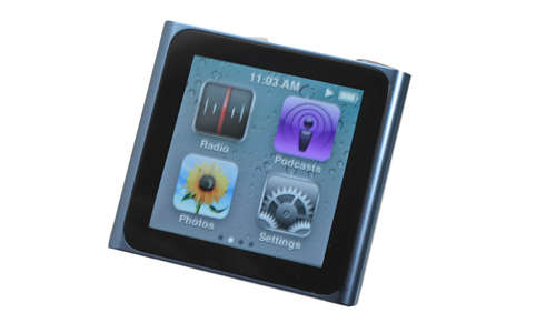 Apple iPod Nano - 6th Generation - BLUE - 16GB - With Earphones and charging/data Cable