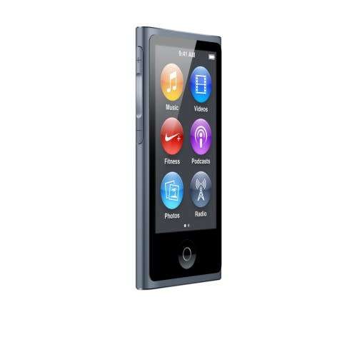 Apple iPOD NANO 7TH GENERATION -16GB- Black - Authentic Apple - Perfect For Fitness with Bluetooth