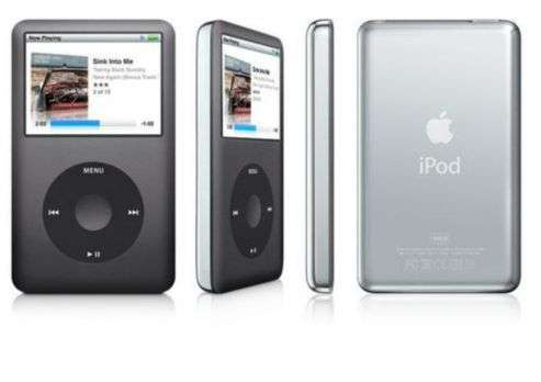 160GB iPod Classic 7th Generation A1238 / mc297 + charger + pouch