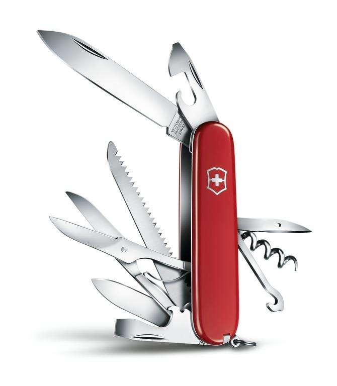 Knives & Tools Genuine Victorinox Huntsman Swiss Army Multi-Tool Knife ( as new )