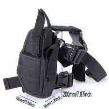Army Waterproof Adjustable Pistol Gun Drop Puttee Leg Thigh Holster