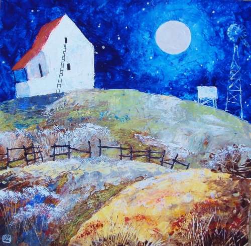 Moonlit Farm