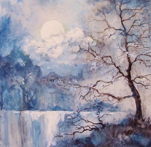 moonlight on the water