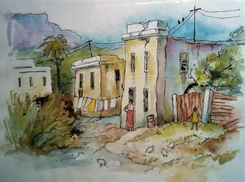 original bokaap houses malay quarter cape town