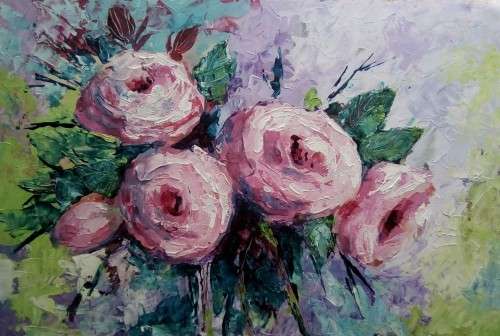 rose blooms