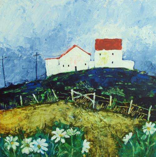 flowers and farmhouses