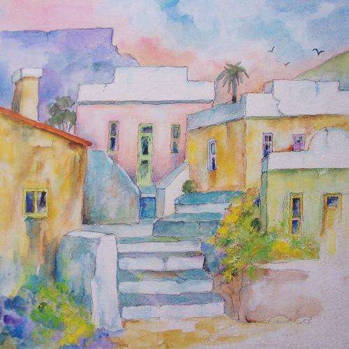 Houses in the Malay Quarter, Cape Town