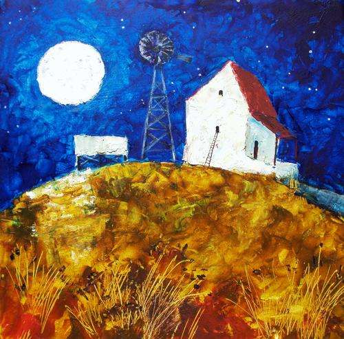 Nighttime on the Farm