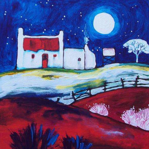 Moonlit Farm