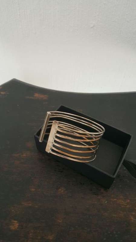 Solid Silver Cuff Bangle