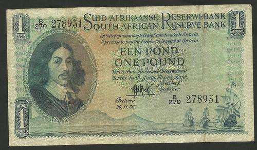 1956/11/26 EEN POND SUID AFRIKAANSE NOOT!!