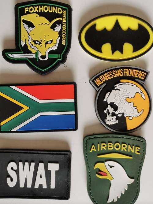 Tactical patches x6