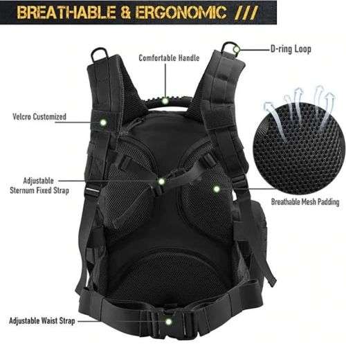 Tactical Outdoor Range Bag Backpack