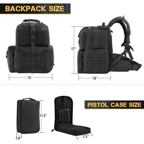Tactical Outdoor Range Bag Backpack