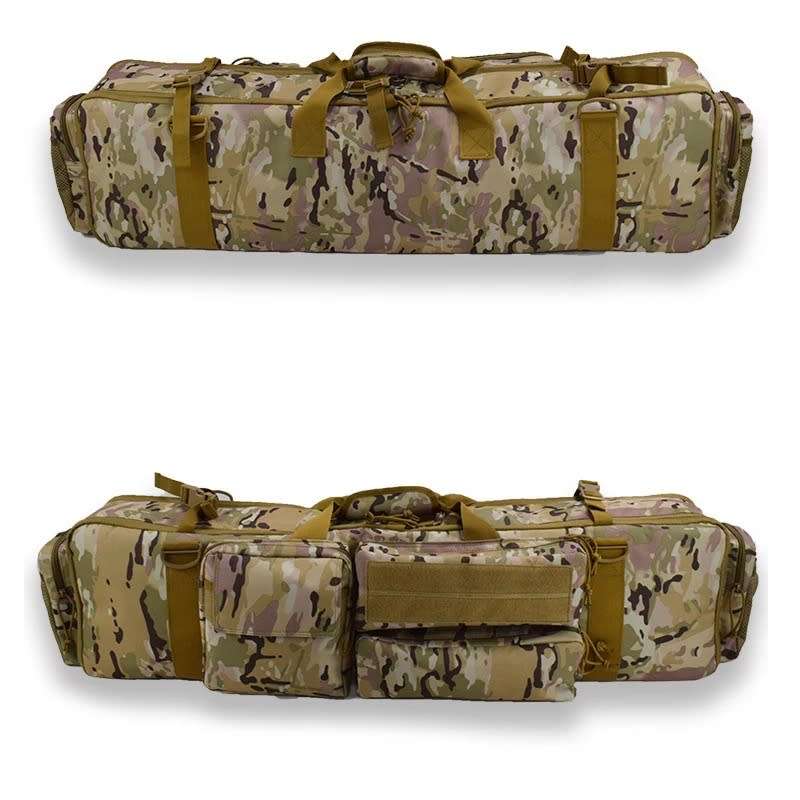 Tactical Double Gun Bag Multi Camo