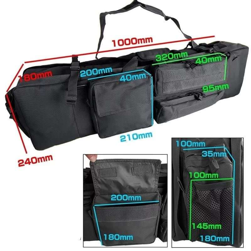 Tactical Double Gun Bag Multi Camo