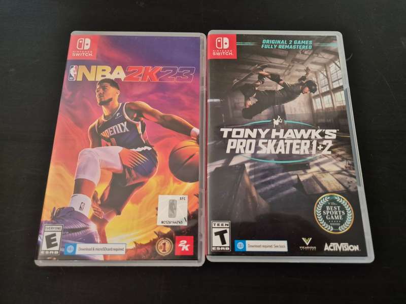 Nintendo Switch games x 2