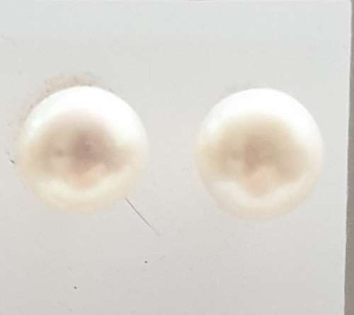 Genuine fresh water pearl earrings