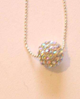 Modern crystal AB glitter ball