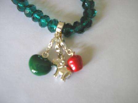Modern bracelet with detachable charms