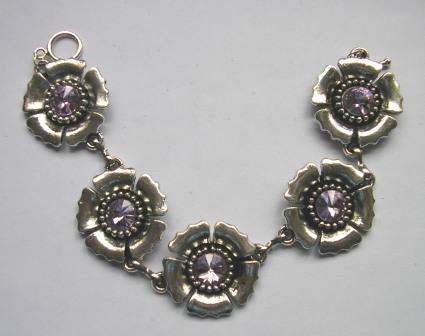 Lavender crystal bracelet - STUNNING!!