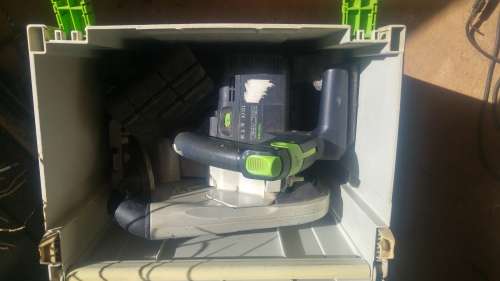 FESTOOL Plunge Saw with Bench & Guide