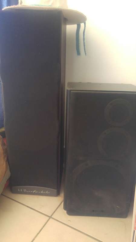 Yamaha Amp with DVD Player & Speakers