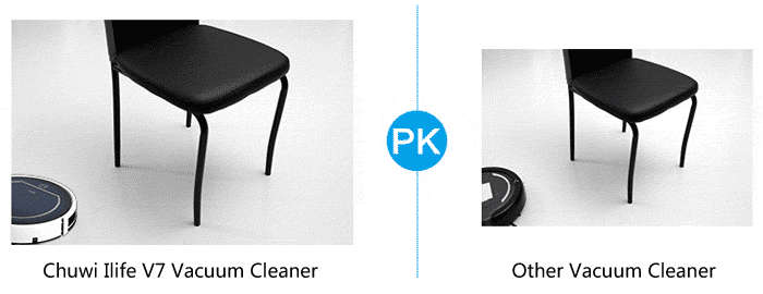 LIFE V7 Intelligent Robotic Vacuum Cleaner Super Mute Self-charging App Bluetooth Remote Control