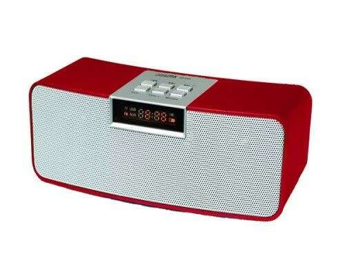 Everlotus Bluetooth Speaker MP-0319 (RED, also available in Blue and Black)