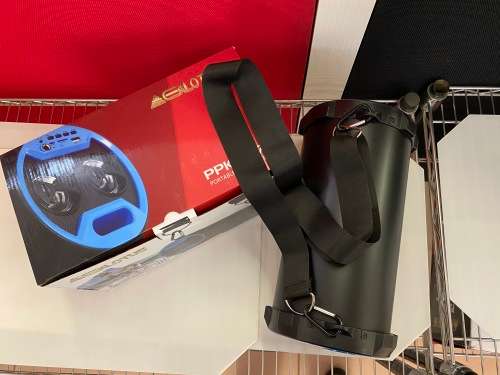 (DEMO UNIT)  Pipe Speaker w/Strap and Includes X1 Wired Mic (12W Output)