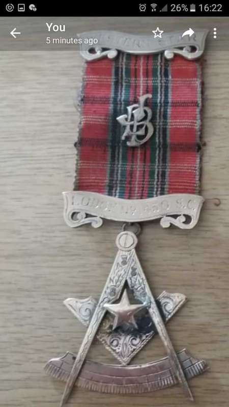 Freemasons Military Badge