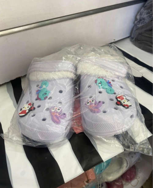Winter crocs