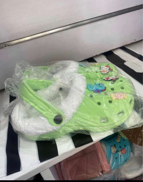 Winter crocs