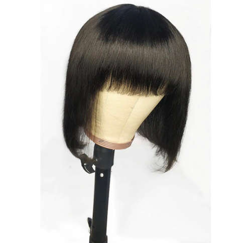 8 inch bob Brazilian wig