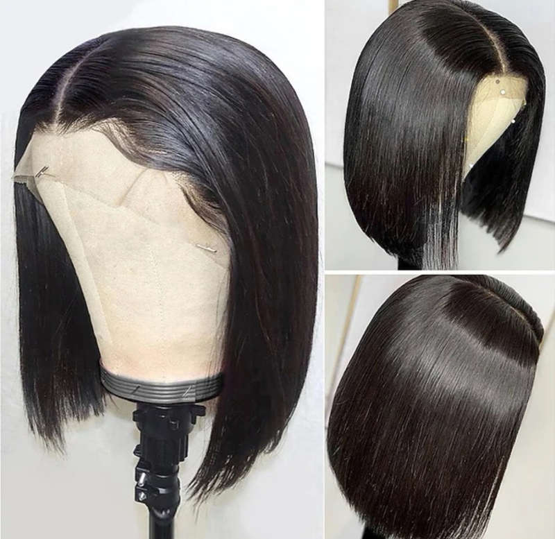 10 inch full frontal Brazilian wig