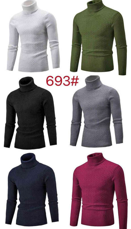 Mens polo necks