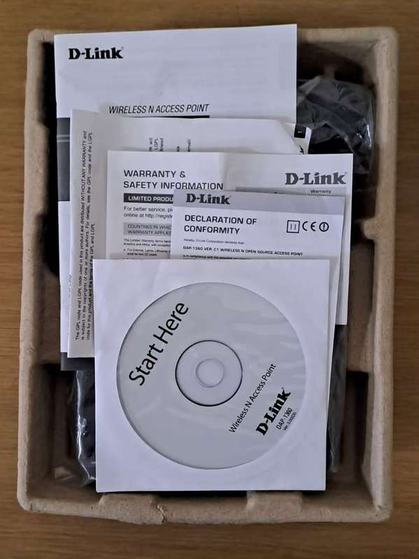 D-Link DAP-1360 Wireless Access Point 300 Mbit/s