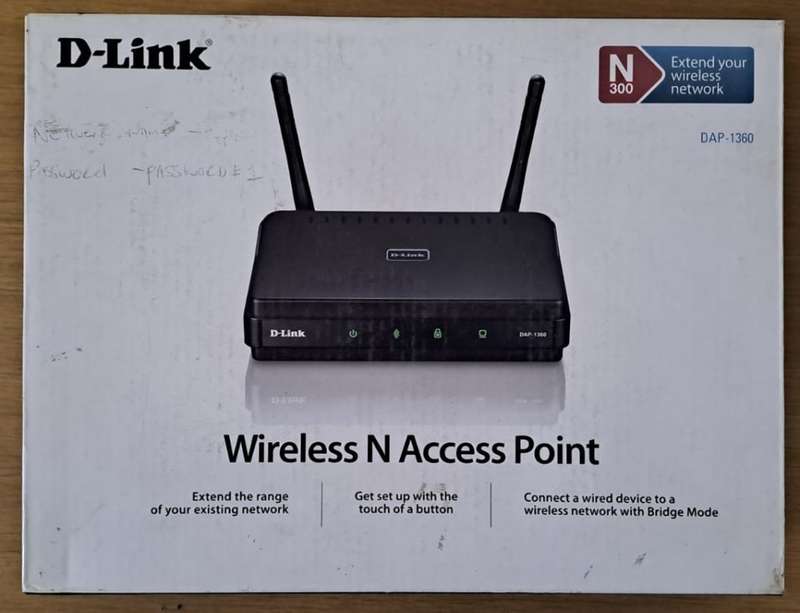 D-Link DAP-1360 Wireless Access Point 300 Mbit/s