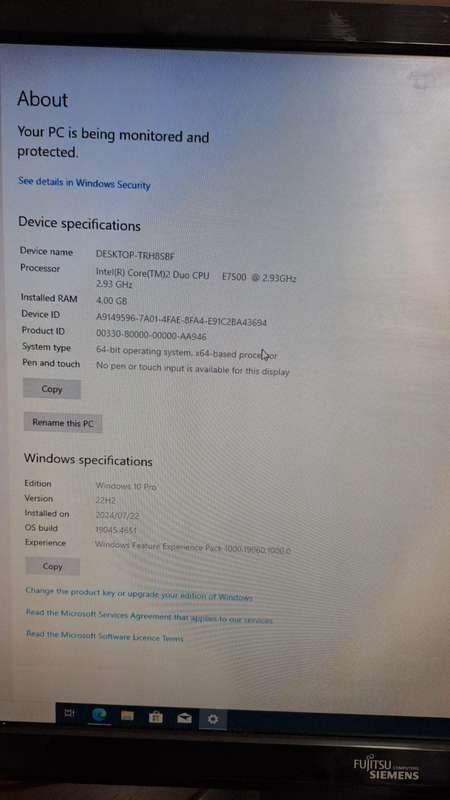 Mecer Proficient Desktop PC Box refurbished