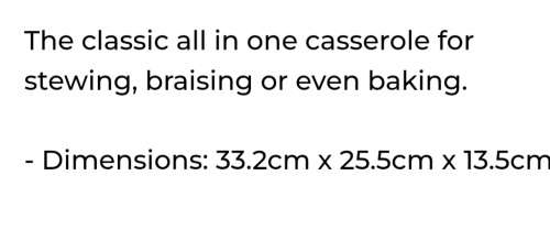 Gourmand 7l casserole